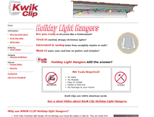 Tablet Screenshot of kwikclip.com